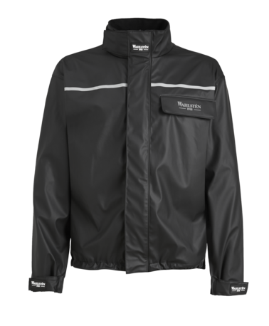 WAHLSTEN TRAINING RAIN JACKET, BLACK